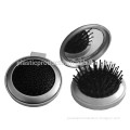 Hot sale folding plastic comb with mirror